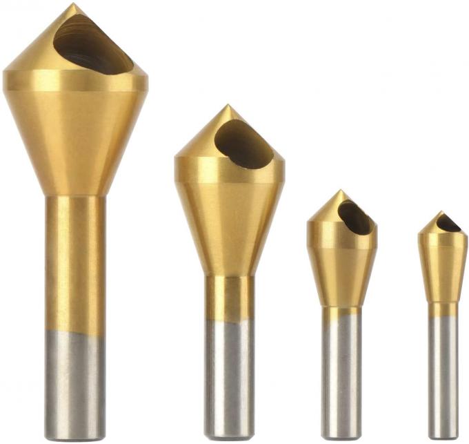 HSS Slanting Hole Countersink Drill Bit Deburring with Rounded Oblique Hole and Inner Hole 0