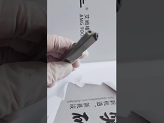 Composite Straight Flute Drill Bit with High Fracture Resistance and Internal Coolant