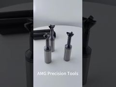 High-Performance Dovetail End Mill for Angled Groove Machining